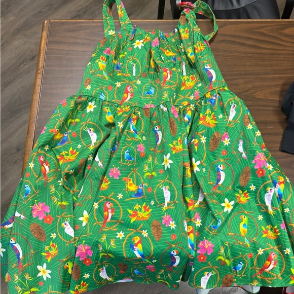 Disney Dresses & Skirts - New with tags- Disney Enchanted Tiki Room Tropical Green Dress 3x Plus size